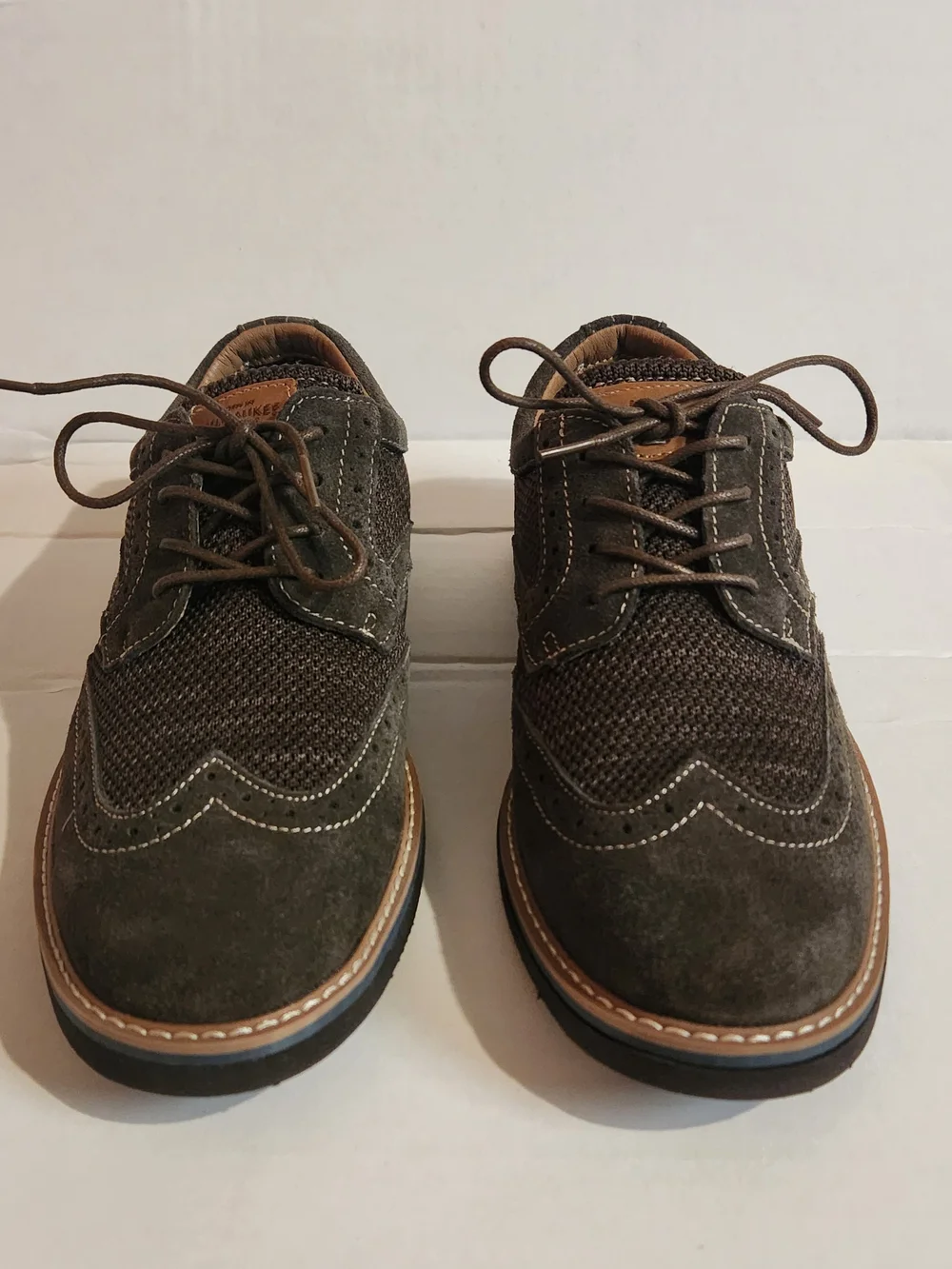 Nunn Bush Men's Brown Wingtip Derby Shoes